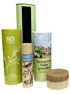 custom paper tubes cosmetic packaging